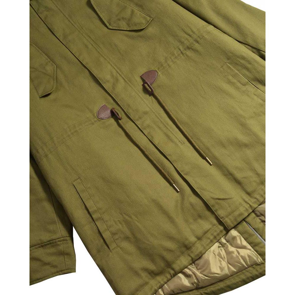 LAMBRETTA Mens Cotton Canvas Parka