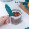 Chahua 3-Piece Round Glass Seasoning Set