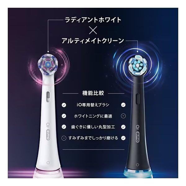 iO Radiant White Replacement Brush Set IORBWW-2EL (2 brushes)