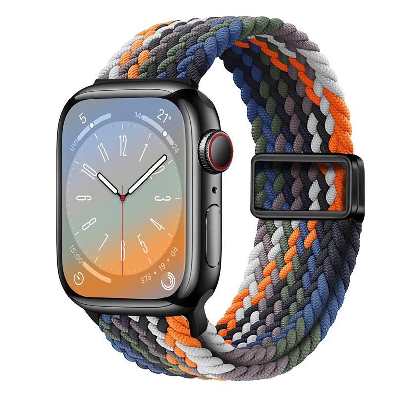 Magnetic Buckle Nylon Elastic Woven Band for Apple Watch Series 1/2/11