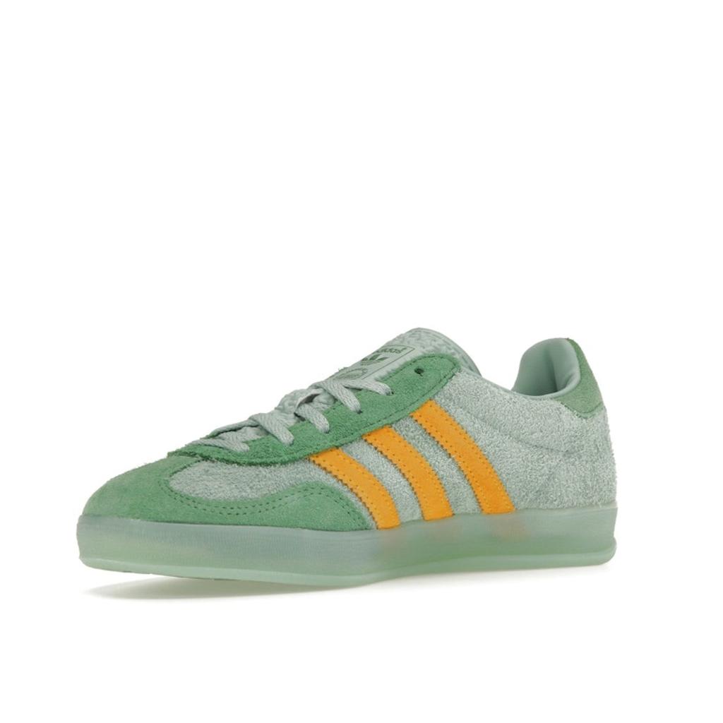 Adidas Gazelle Indoor Hazy Green Crew Yellow Women Sneakers Preloved-Green IG6783