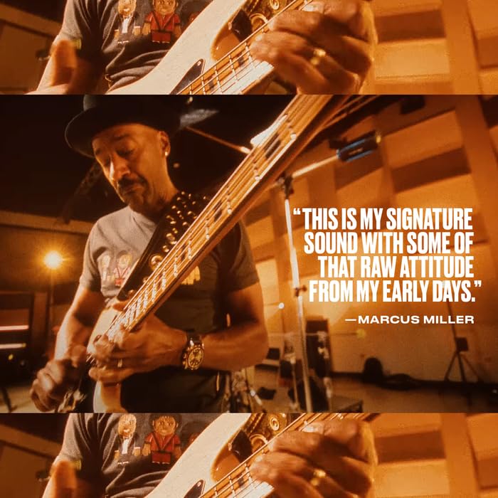 Jim Dunlop Marcus Miller Signature Bass Super Marcus Miller Signature Strings, 4-String, 45-105 Bright,