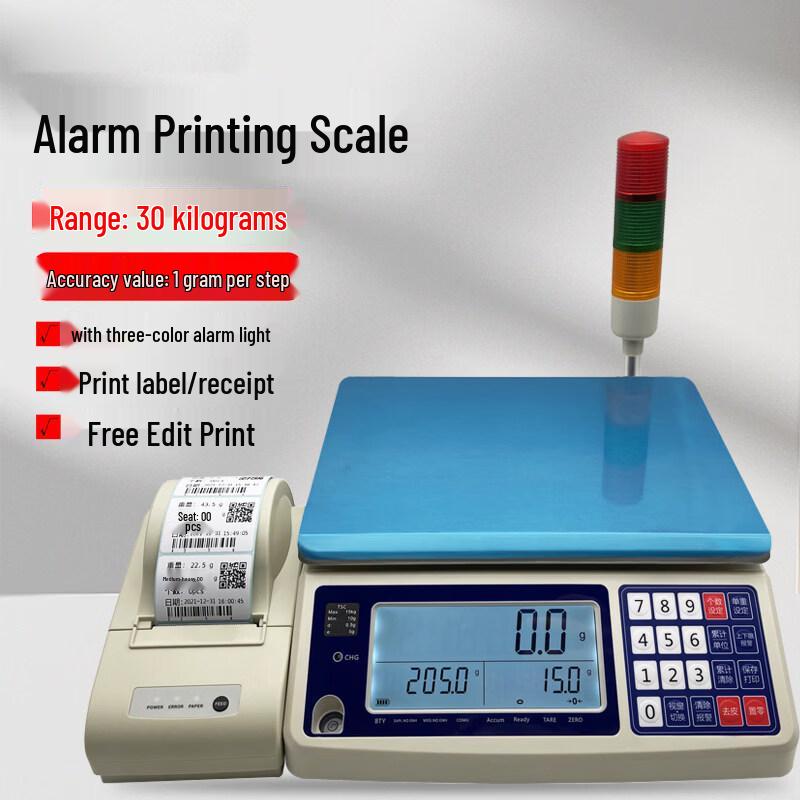 Electronic Weighing and Counting Bench Scale (CN Version)