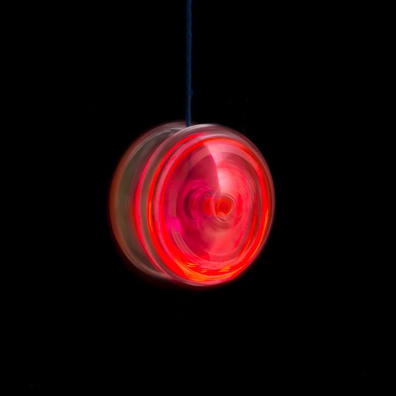 Luminous String-Pulling Yo-Yo: Educational Toy for Children