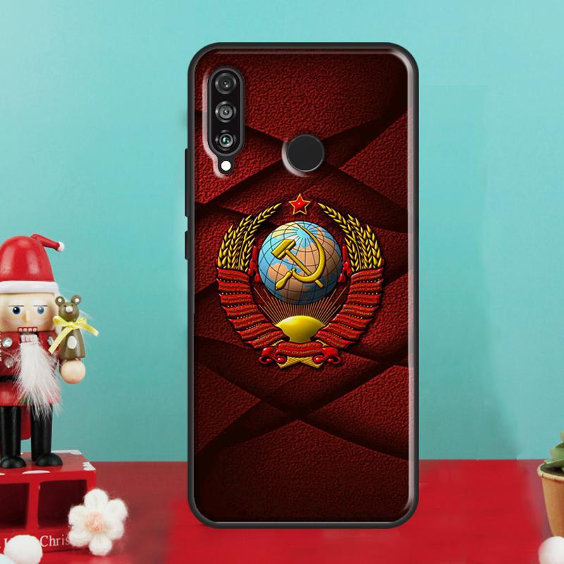 Coat Of Arms Russian CCCP Flag For Huawei Nova 7i 8i 11i 12i 12s 9 10 SE Y90 Y60 Y70 Y72 Y61 Y91 P30 P40 Lite P60 Pro Case