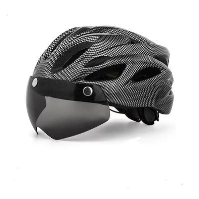 Miling Radsporthelm mit integrierter Brille