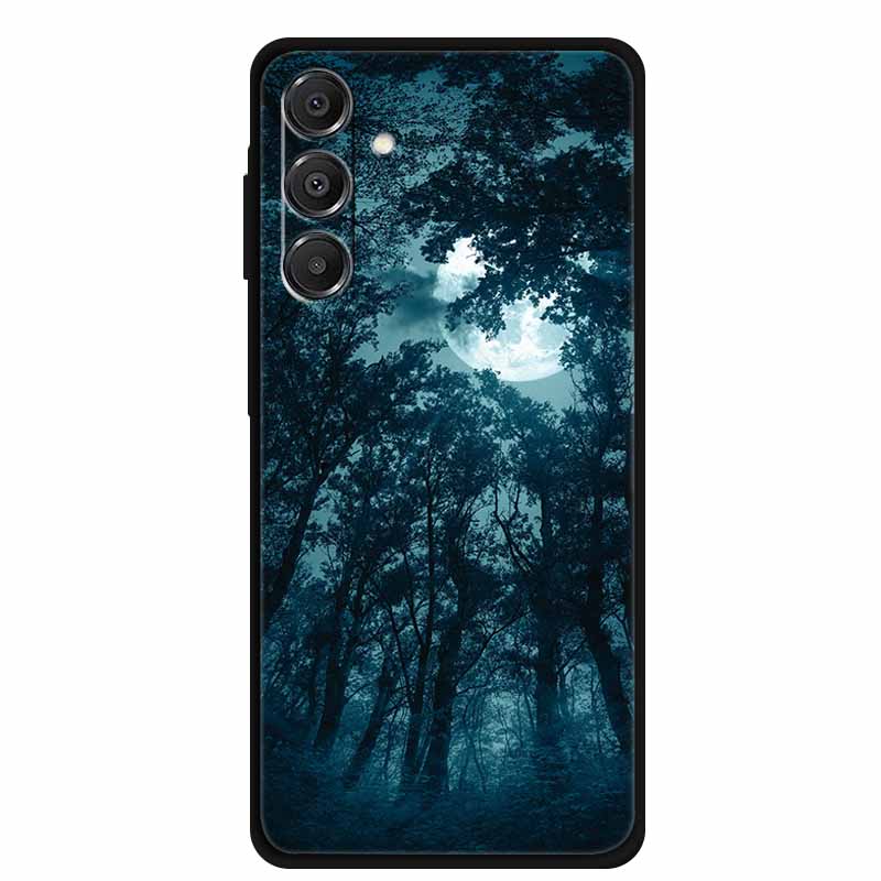 For SAMSUNG GALAXY A37 A57 5G Case Original Soft Silicone TPU Phone Cases Cover Samsung A57 A37 5G Fashion Protector Planet Capa