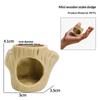 1Pc Betta Fish Hideout Cave Aquarium Small Fish Shrimp Breeding Shelter Mushroom Tree Trunk House Fish Tank Landscape Decoration