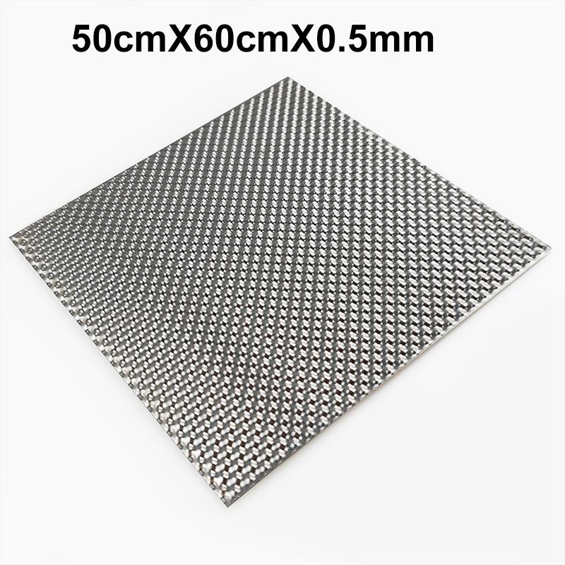Heat Insulation Embossed Aluminum Heat Shield Multiple Sizes Firewal Floor Pan Fuel Tank Silver Heat Insulation Aluminum Plate