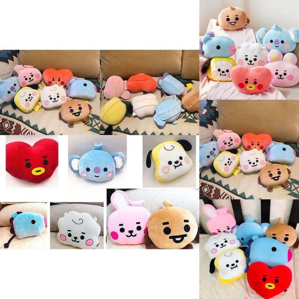 High Quality Bts Cushion With Signature Character Design