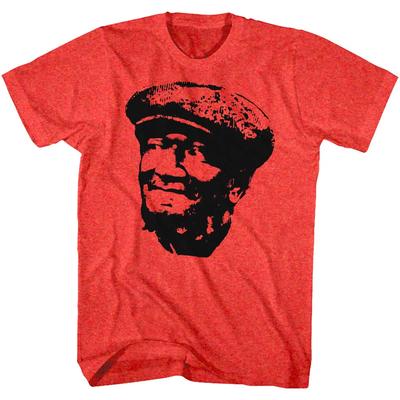 Redd Foxx Fred Sanford Sons Men's T Shirt Che Revolution Portrait TV Comedy Top