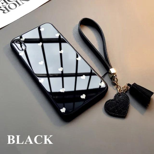 

Чехол для POCO F7 Ultra F7 Pro Love Heart Pattern Закалённое стекло Чехлы для телефонов POCO X7 X6 Neo M6 Pro X5 F5 Твердый чехол Ремешок for POCO M6 Pro 4G