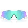 Oakley Sunglasses 0OO9512D CYBR ZERO POLISHED WHITE PRIZM SAPPHIRE 95120239 Polarized [Oakley]