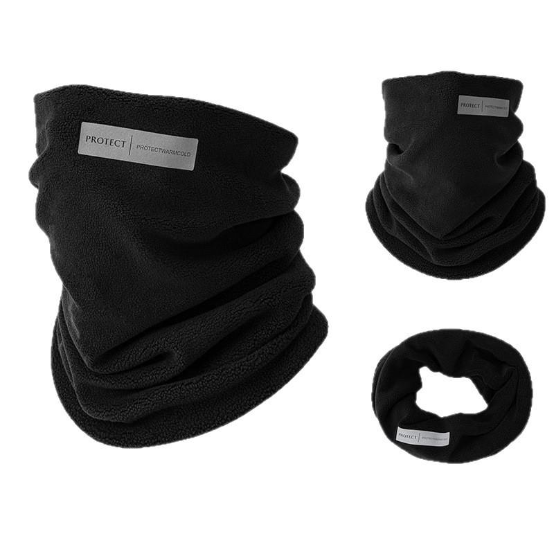 Men's Windproof Winter Cycling Neck Gaiter - Full Face Protection Ski Mask, Warm and Thickened for Cold Weather.