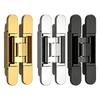 Concealed Mounting Hinge Zinc Alloy Noise Reduction for Interior Doors and Cabinets Strong Load Capacity 110mm