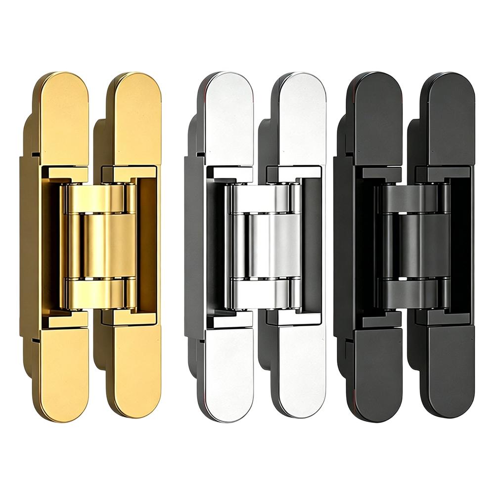 Concealed Mounting Hinge Zinc Alloy Noise Reduction for Interior Doors and Cabinets Strong Load Capacity 110mm