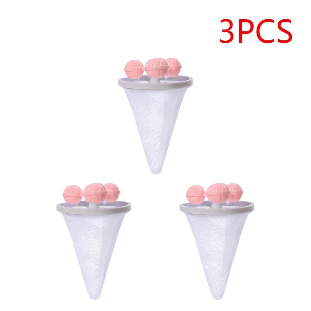 Laundry Ball Mesh Filter Bag Washing Machine Hair Removal Device Floating Pet Fur Catcher Laundry Hair Removal Cleaning Mesh Bag