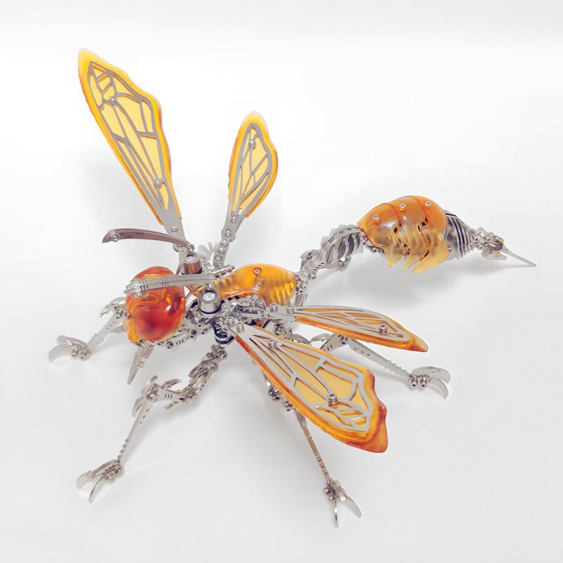 3D Metal Scorpion Jigsaw Puzzle - Mechanical Assembly Toy for Kids