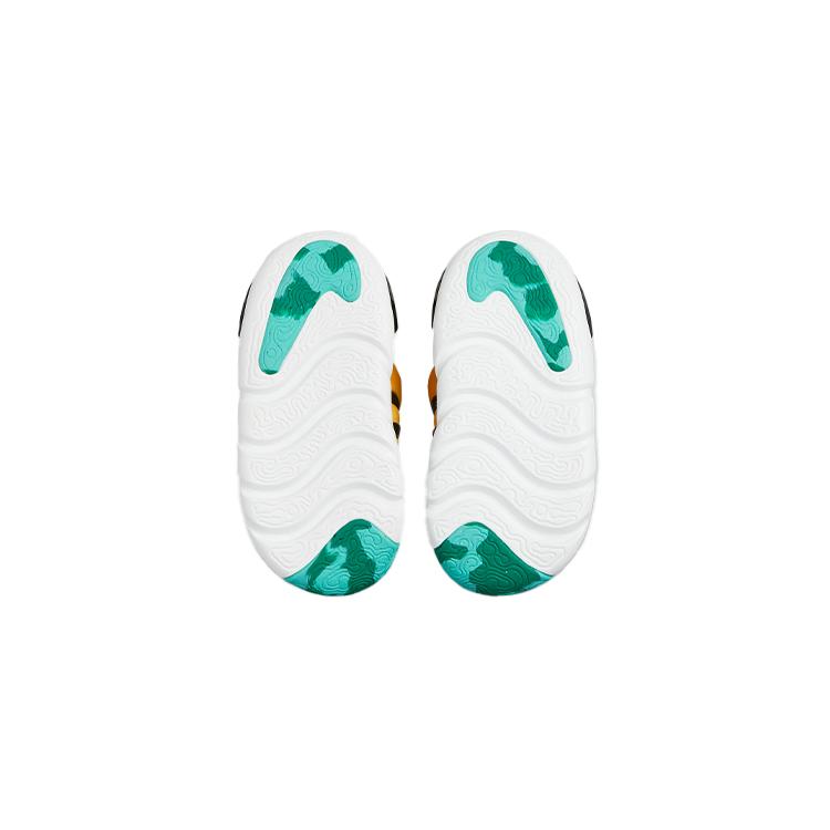 Nike Dynamo GO FlyEase SE Caterpillar Slip Resistant Low Top Sports Casual Shoes Yellow Infant And Toddler DR0271-700