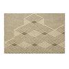Nordic Style Dustproof Entrance Mat: Double-Layer Woven Polypropylene, Wear-Resistant, Sand-Scraper Hallway Floor Mat.
