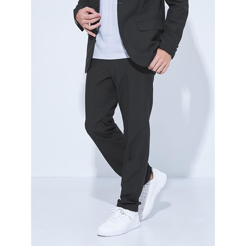 [United Arrows green label Relaxing] WEB limited JUST fit Dry PE slim setup jacket & pants -Water absorption, quick drying and anti-wrinkle-