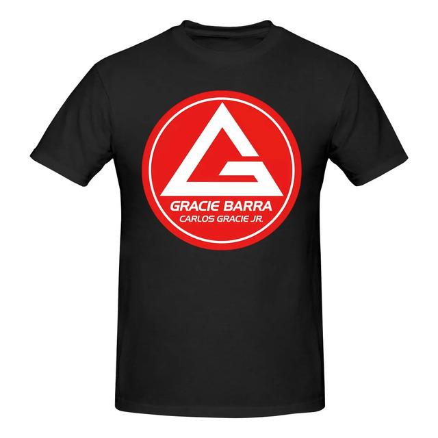 Gracie Barra Carlos Gracie Jr. Camiseta Com Logotipo S