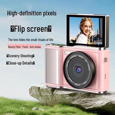 Entry-Level Digital Camera with Flip-Screen for Selfies - Ideal for Students (Consult Before Buying International Products)