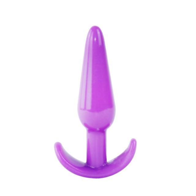 Měkké silikonové anální kolíky pro začátečníky Anální stimulátor Trenér Sex Play Hračka pro ženy Páry Masáž bodu G Unisex sex