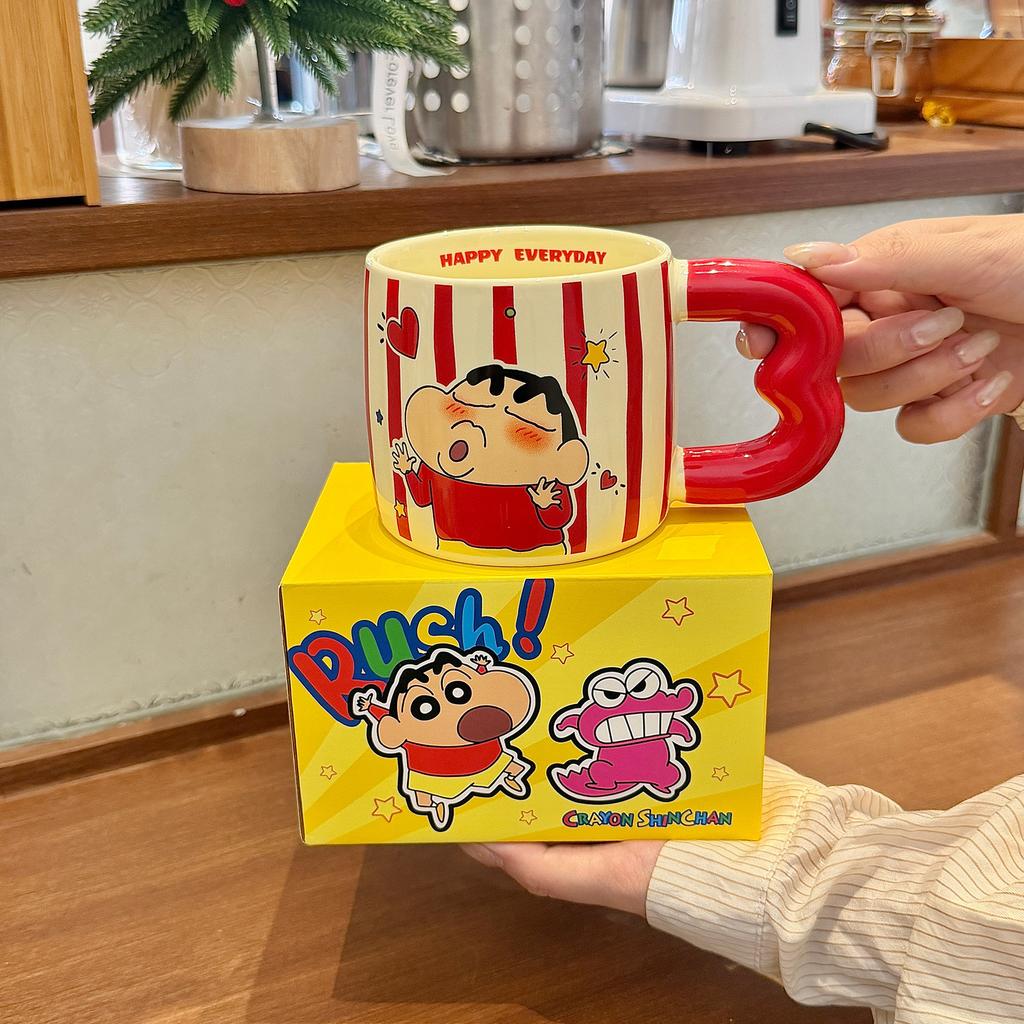 Joint Cup High-Value Ceramic Mug Household Large-Capacity Water Cup For Girls' Birthday Gifts