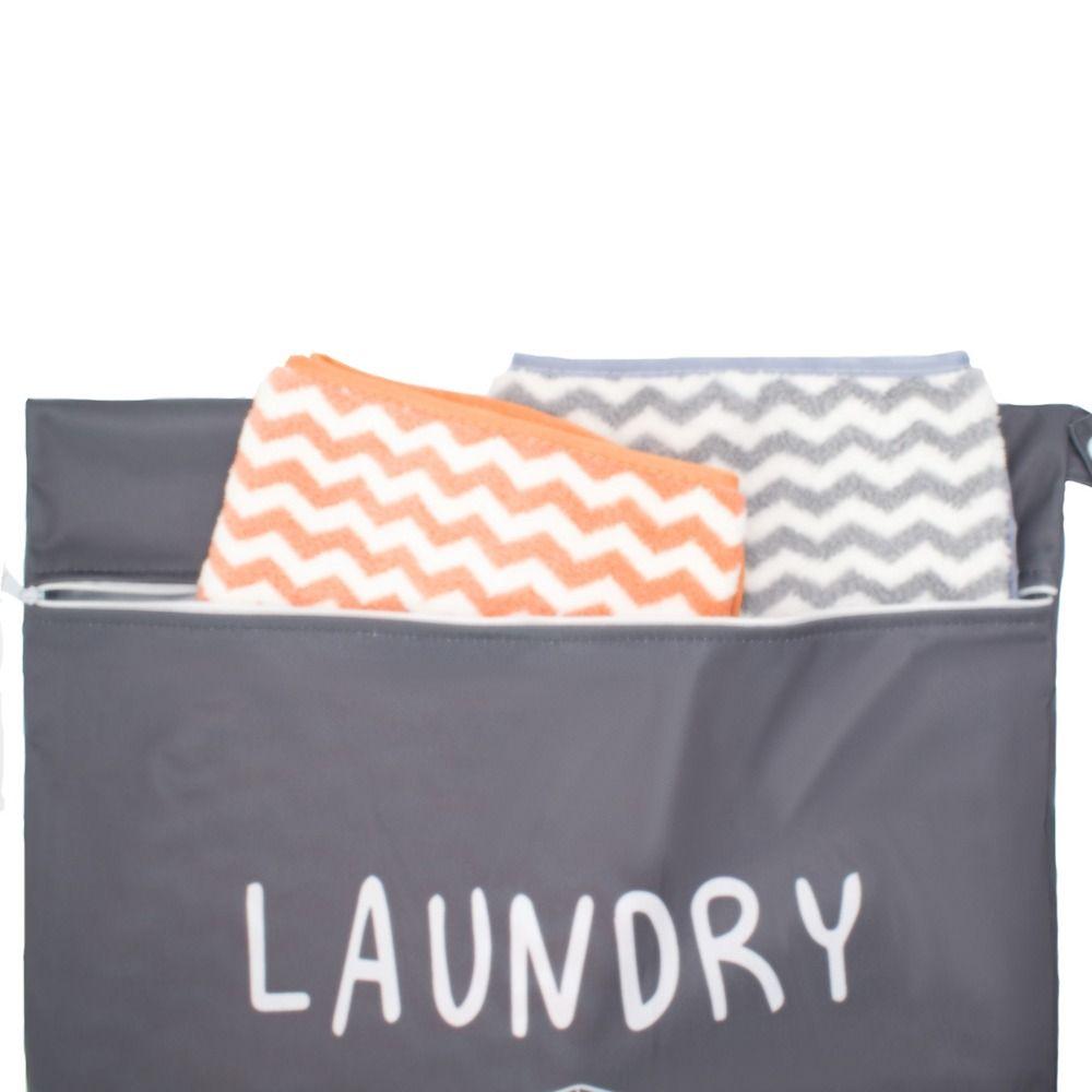 Portable Travel Clothing Storage Bag Large Capacity Laundry Bag Handbag Handheld Wash Bag  Outdoor