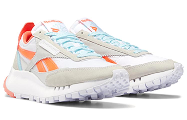 Reebok Wmns Classic Leather Legacy 'White Orange Flare' Women's FY7435