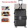 Multi Color Polyester Suitcase Fasteners Adjustable Buckles Tie Down Strap For Luggage Organization During Travel