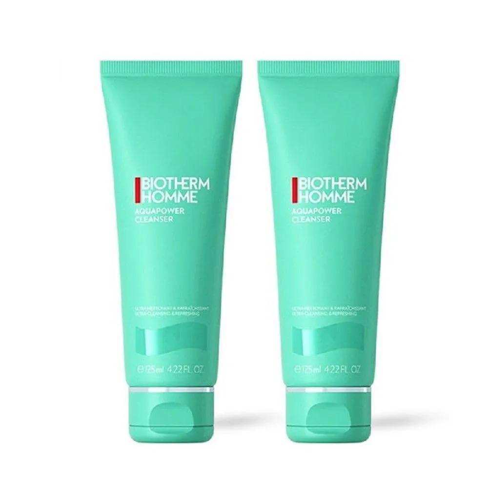 [1+1] Biotherm Homme Очищающее средство Aquapower 125 мл