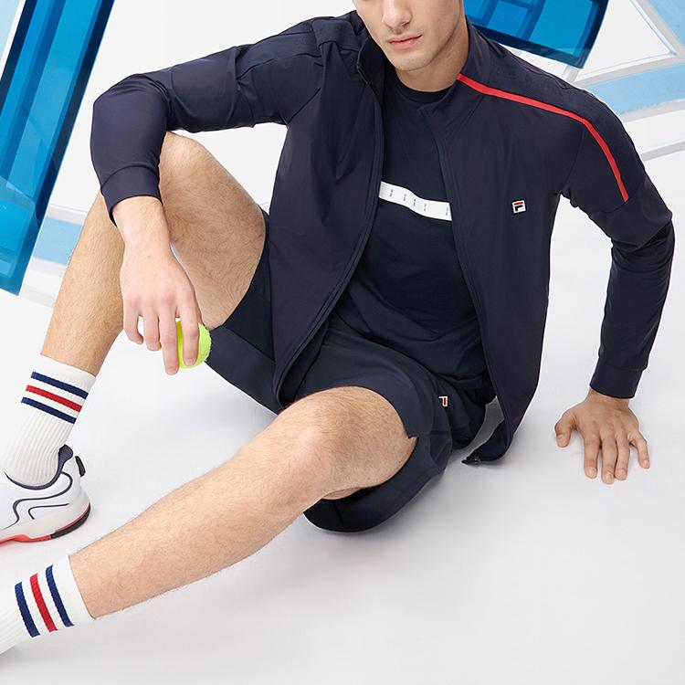 New FILA Jackets Men's Royal Blue A11M223501F-NV