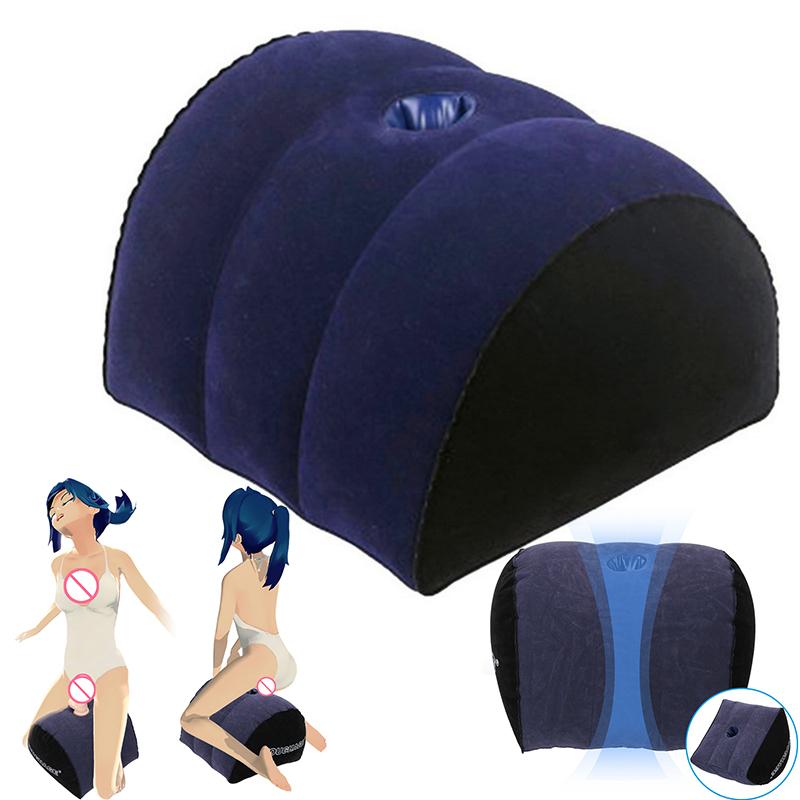 Nafukovací Sex Polštář Polštář pro Vylepšené Erotické Polohy Sextoys Klínovitá Podložka Sexuální Život Nábytek pro Dospělé Erotické Sex Hračky