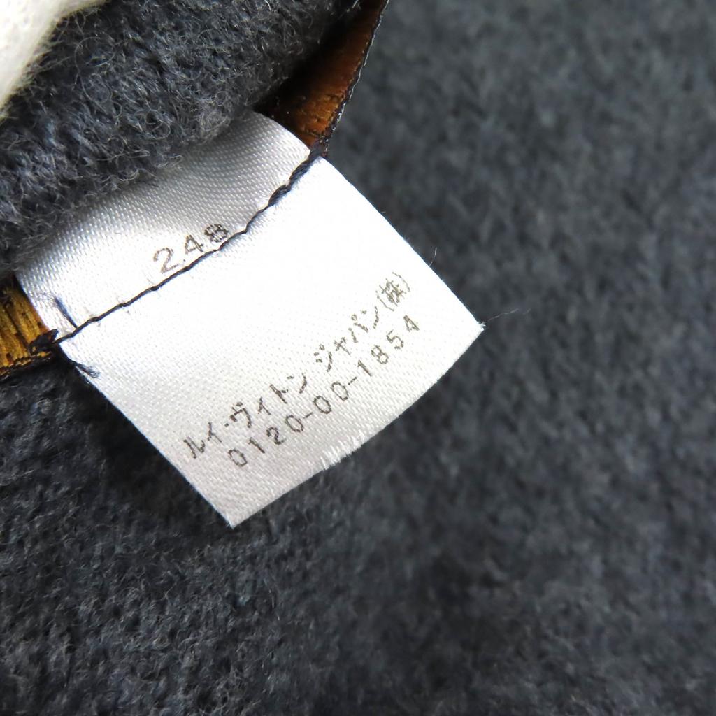 Grande Sciarpa LOUIS VUITTON monogramma sfumato Noir cashmere uomo M71607 Usato