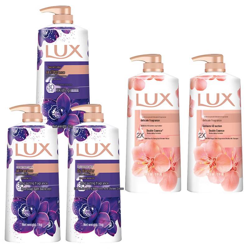 Набор ароматических гелей для душа LUX