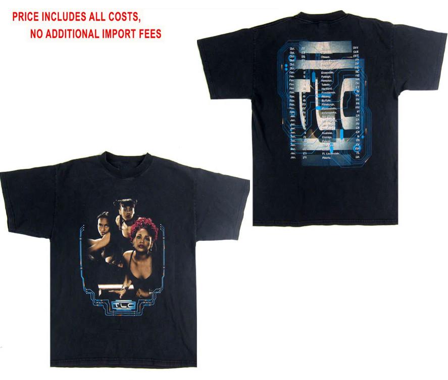 TLC Fan Mail Tour Unisex T-Shirt Cotton Tee All Size ZA307