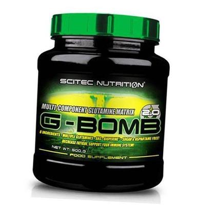 Glutamine Powder, G-Bomb 2.0, 500g Iced Tea (32087001)