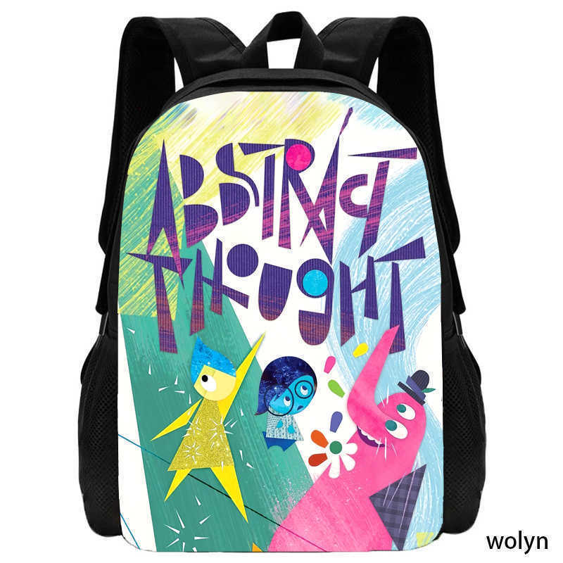 Inside Out 2 Anime Backpack For School And Travel With Storage Compartments