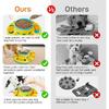 Dog puzzle toy with double layers, slow feeder to relieve boredom and boost IQ
