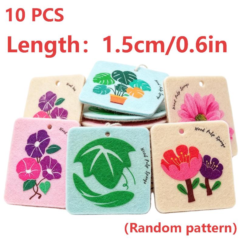 Organic Biodegradable Wood Pulp Sponge 13 Pack Safe Non Toxic Dishwashing Sponge for Daily Kitchen and Tableware Cleaning B