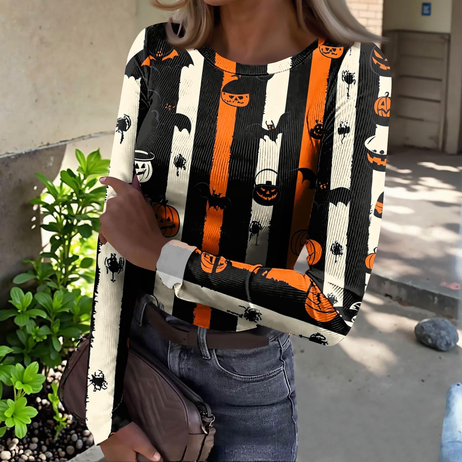 

Женская футболка с облегающим низом, модная повседневная с градиентным принтом, пуловер с круглым вырезом и длинными рукавами L шафрановый