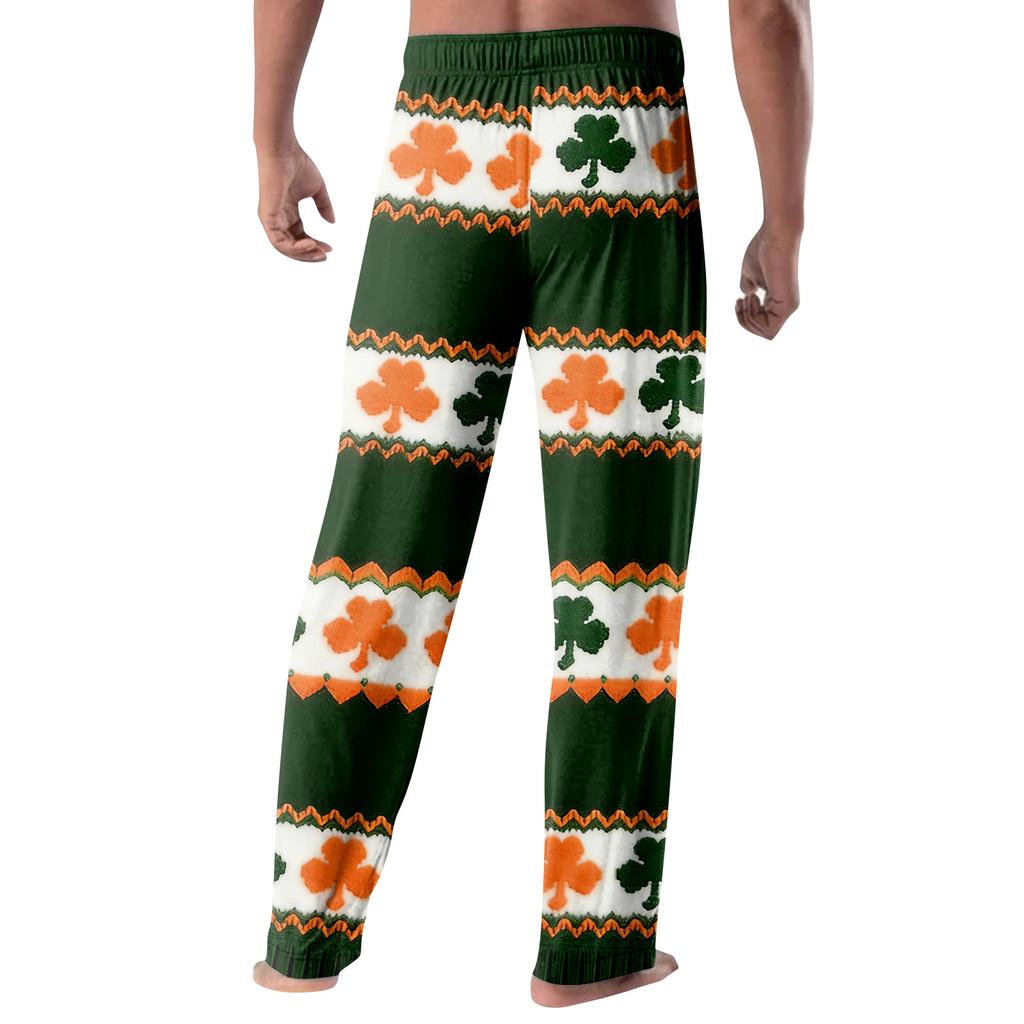Men's St. Patrick's Day Print Home Sleep Pants
