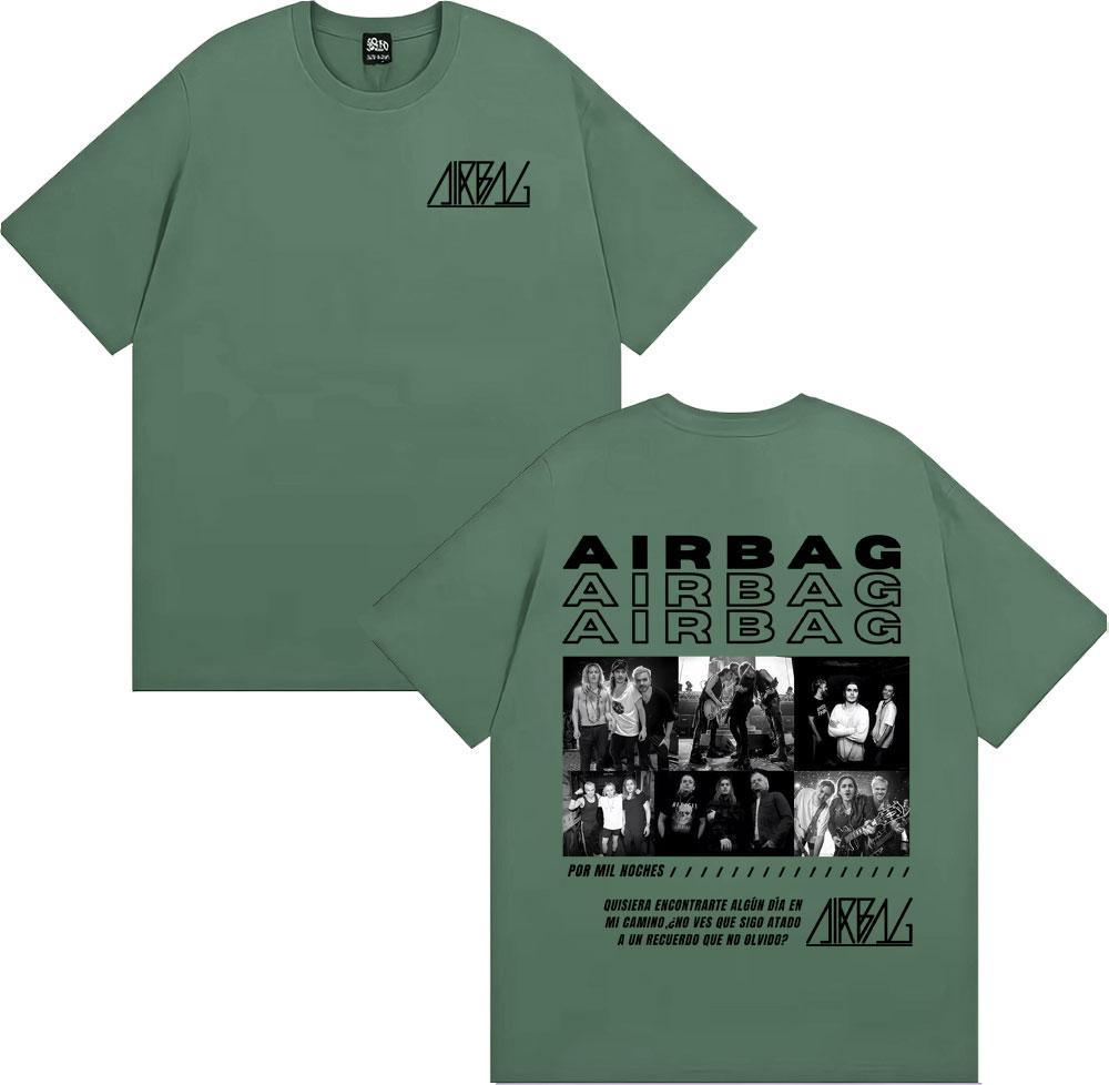 

Airbag Anarquia En Buenos Aires Album 2026 Tour T Shirts Men Women Casual Cotton Short Sleeve Tshirts Fashion Oversized T Shirt L
