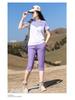 Women's Quick-Dry Color Block Short Sleeve T-Shirt - Slimming, Moisture-Wicking & Breathable for Outdoor & Casual Wear