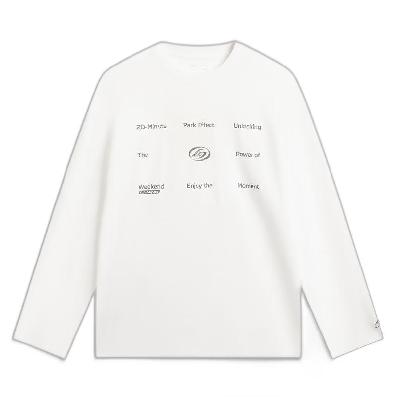 Li-Ning Unisex Retro Long Sleeve T-Shirt M