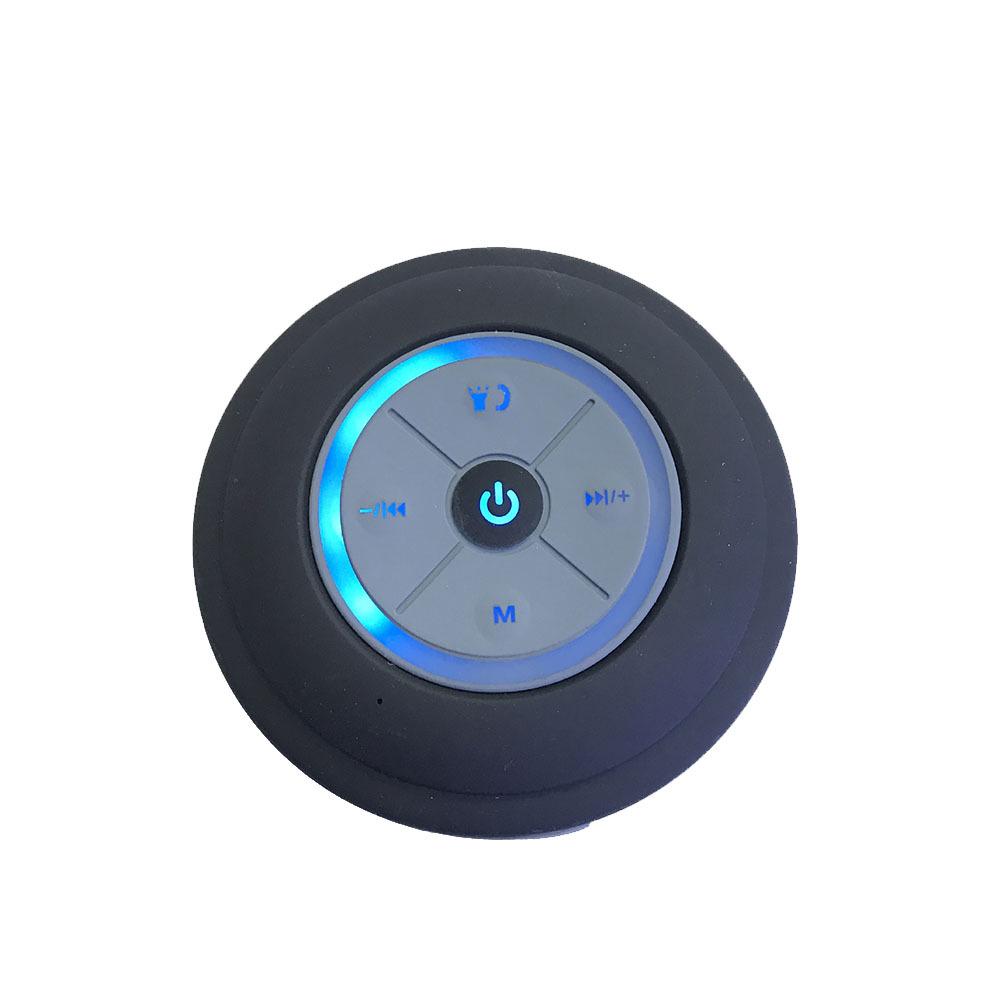 Q9 Wireless Waterproof Bluetooth Speaker with Suction Cup for Car & Bathroom - Colorful, Compact, and Perfect as a Gift