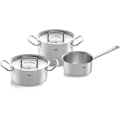Fissler Original-Profi Collection Saucepan Set, 3 Pieces (084-128-03-000/0)
