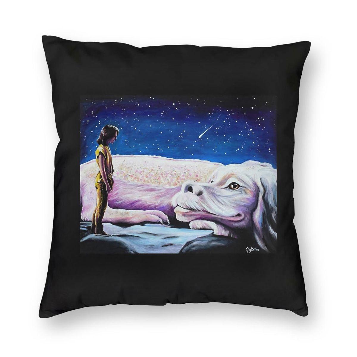 NeverEnding Story Atreyu Falkor Pillowcase Polyester Linen Velvet Creative Zip Decor Bed Cushion Cover Wholesale 30x30cm